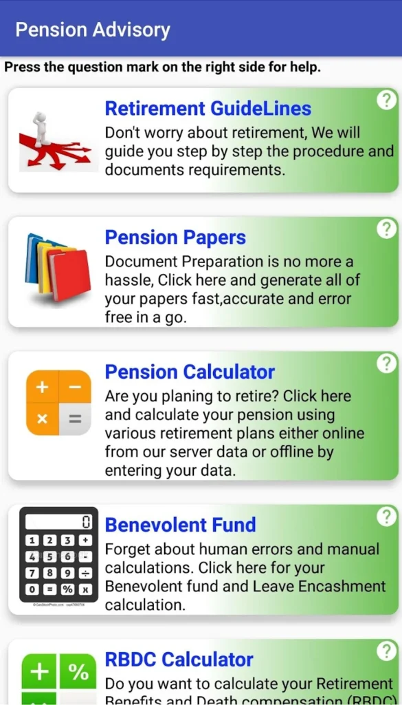 KP Pension App